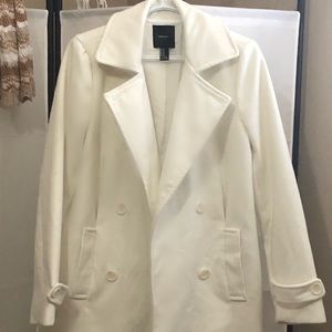 Winter white Pea coat